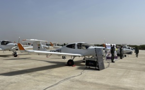 Base militaire de Thiès : Macky Sall visite les chantiers de l’Académie internationale des métiers de l’aviation civile