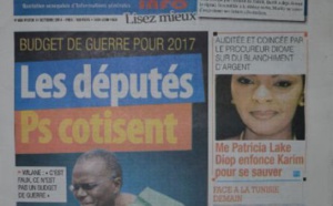 A la Une du Journal Direct Info du mardi 14 octobre 2014