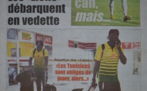 A la Une du Journal Waa Sports du mardi 14 octobre 2014