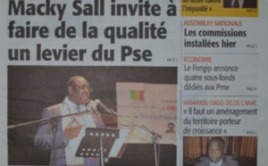 A la Une du Journal Le Soleil du vendredi 17 octobre 2014