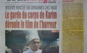 A la Une du Journal Walfadjri du vendredi 17 octobre 2014