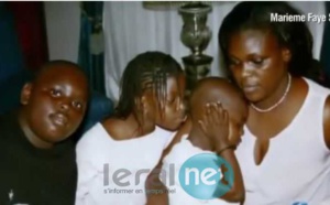 Photo souvenir: Marième Faye Sall et ses enfants 