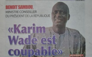 A la Une du Journal Sud Quotidien du lundi 20 octobre 2014 
