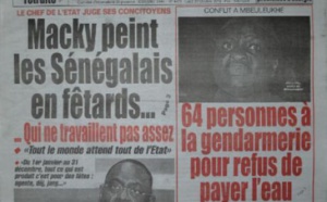 A la Une du Journal Le Populaire du lundi 20 octobre 2014