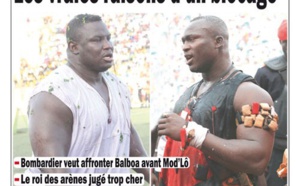 A la Une du Journal Sunu Lamb du jeudi 23 octobre 2014