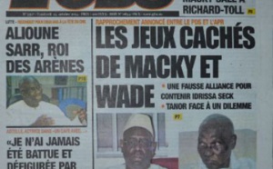 A la Une du Journal L'Observateur du vendredi 24 octobre 2014