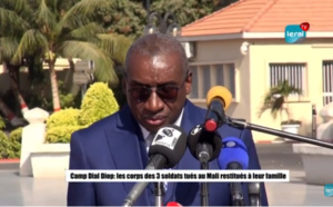 Levée de corps des Diambars tombés au Mali: Sidiki Kaba annonce la prise de fortes mesures sociales pour accompagner les famille 