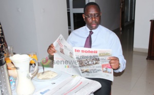 Macky tance la presse