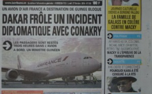 A la Une du Journal La Tribune du lundi 27 octobre 2014