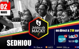 🔴Suivez en Direct sur LERAL TV: Jokko Ak Macky: En direct de SEDHIOU #JokkoAkMacky