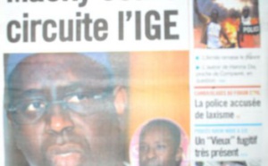 A la Une du Journal EnQuête du vendredi 31 octobre 2014