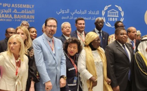 146ième AG de l'Union Interparlementaire : Dr Amadou Mame Diop , le Président de l’Assemblée nationale, est arrivé à Bahreïn.