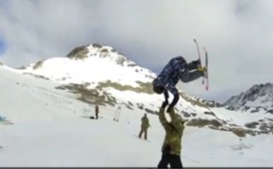 Il en tape 5 dans les airs en ski