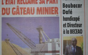 A la Une du Journal Le Témoin du mercredi 05 novembre 2014 