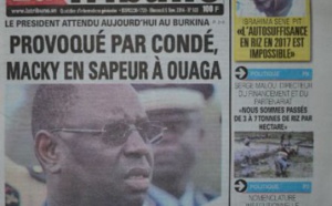 A la Une du Journal La Tribune du mercredi 05 novembre 2014