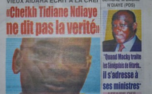 A la Une du Journal Siweul du mercredi 05 nombre 2014