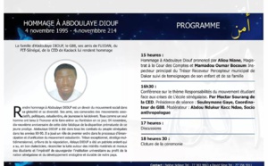 19 ans après sa mort, Abdoulaye Diouf toujours dans les coeurs