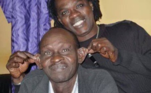 Baaba Maal et son ami Mansour en toute complicité 