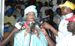 Giga meeting/ Aida Mbodj : “ Nous confions Ousmane Sonko à cette jeunesse qui se mobilise contre le troisième mandat”