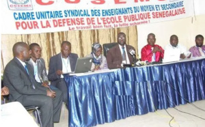 Enseignants arrêtés : Le Cusems annonce une grève totale