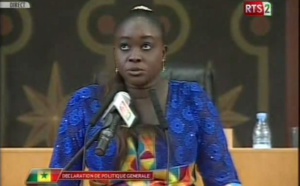 Vidéo-DPG: Fatou Thiam lance des piques au PM: "Il faut qu’on arrête de nous servir un discours déjà entendu..." 