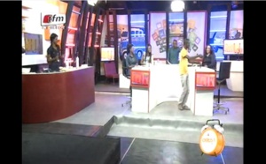 Pape Cheikh Diallo reçoit l'interprétateur de « Papaoutai » de Stromae (version Wolof)