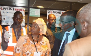 Ebola : Awa Marie Coll Seck "satisfaite du dispositif sanitaire" à l’aéroport de Dakar