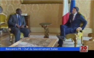Le Président Macky Sall reçu par chef du Gournement italien