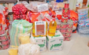 A quelques heures de la fête de Pâques à Mbour : Les paroisses de la Commune ont reçu des kits de denrées alimentaires