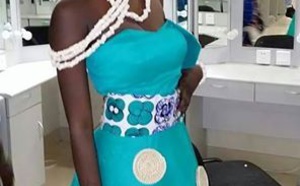 Aïda Ndao, Miss Africités 2013, dans une belle robe