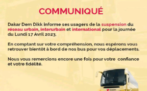 Procès en appel Ousmane Sonko/ Mame Mbaye Niang: Dakar Dem Dikk suspend ses lignes