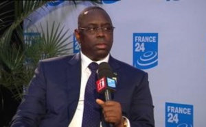 Macky Sall sur France24 :"Je serais très malheureux si on veut résumer ma gouvernance à ces débats de circonstance"