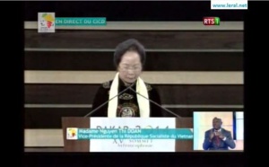 Allocution de Madame Nguyen Thi Doan, Présidente du Vietnam