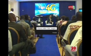 Vidéo: Internet mobile : Tigo lance sa 4G