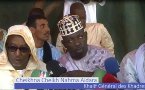 Thiès : Appel du Khalife général des Khadres, Cheikhna Cheikh Nahma Aïdara