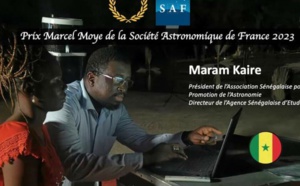 Maram Kaîré, un modèle pour la jeunesse africaine, devient le premier lauréat du prix Marcel Moye en astronomie