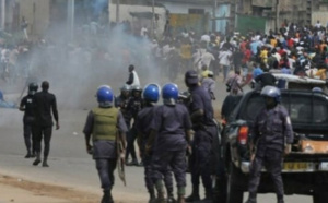 NemeekuTour: La Gendarmerie nationale gaze le convoi d’Ousmane Sonko à Taïba Ndiaye