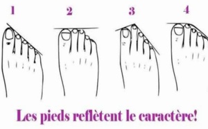 Comment dévoiler le caractère de votre partenaire en regardant…ses pieds !