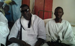 Fallou Dieng à Touba pour le Grand Magal