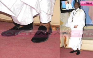 Arrêt sur images-Les mocassins très classes de Cheikh Béthio !!! 