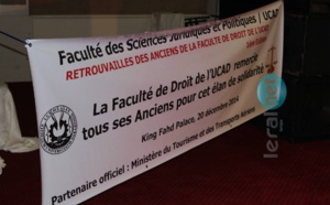 Les chaudes retrouvailles des anciens étudiants de la Faculté de Droit de l'Ucad