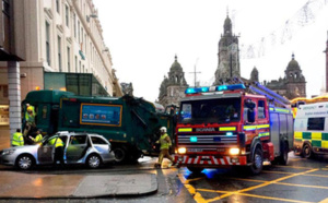 Accident de la route à Glasgow : plusieurs victimes