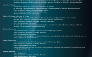 Avis de Recrutement du Groupe de Yerim SOW