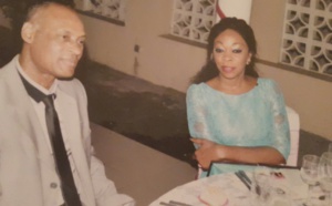 (02)  Photos: Aby Ndour est accompagnée par son  mari Mamadou Berthé