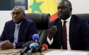 Rencontre avec la presse internationale : Me Sidiki Kaba et Abdou Karim Fofana en mission de désintoxication