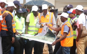 Renouvellement du collecteur de Hann: Mamadou Mamour Diallo, DG de l’Onas, promet le bouclage des travaux d’ici à février 2024