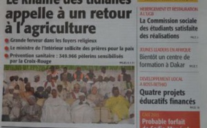 A la Une du Journal Le Soleil du lundi 05 janvier 2015