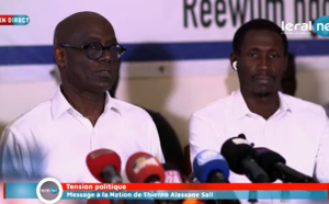 [🔴LIVE ]  - Tension politique: Message à la Nation de Thierno Alassane Sall
