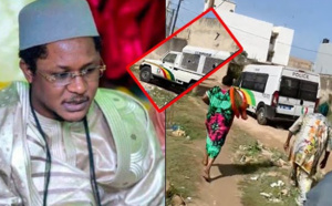 Cheikh Bara Ndiaye se cache dans les toilettes pour échapper à la police lors d'une enquête sur un incendie volontaire