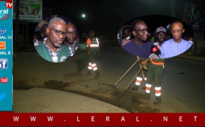 L'engagement sans faille d'Amadou Bâ et de Mass Thiam, pour un Dakar propre après les manifestations